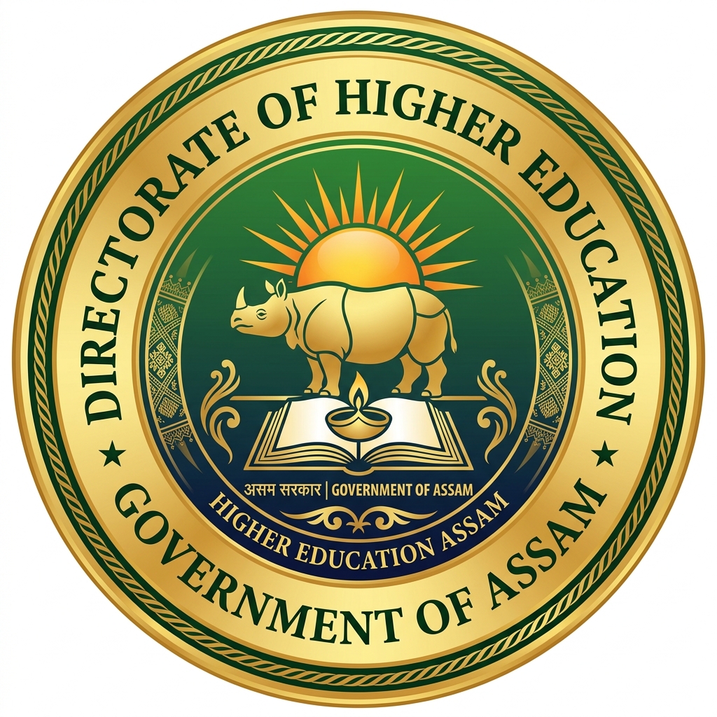 Directorate of Higher Education, Assam Logo