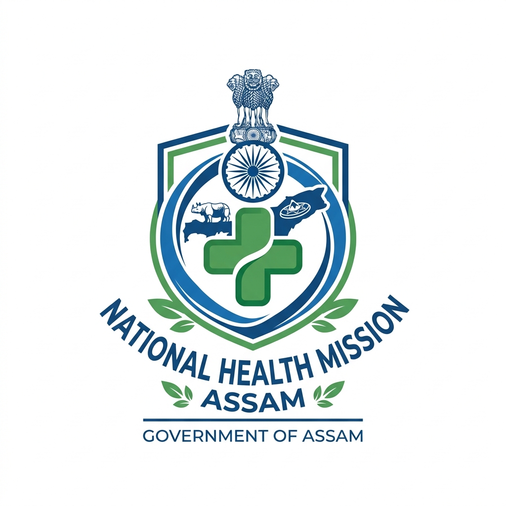 National Health Mission, Assam Logo